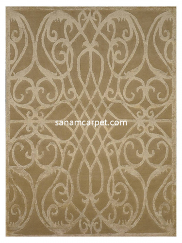 Ковер  (82/MV-1976/101x150/Beige/Индия)